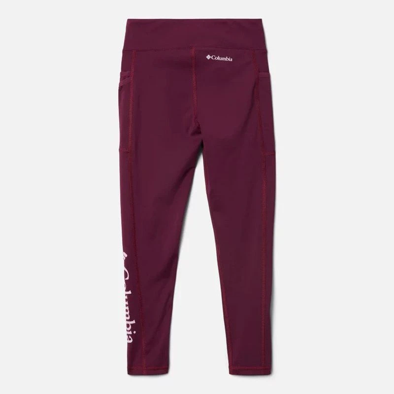 Columbia Kids' Lodge™ Leggings Marionberry 2 Columbia Kids' Lodge™ Leggings Marionberry - Image 2