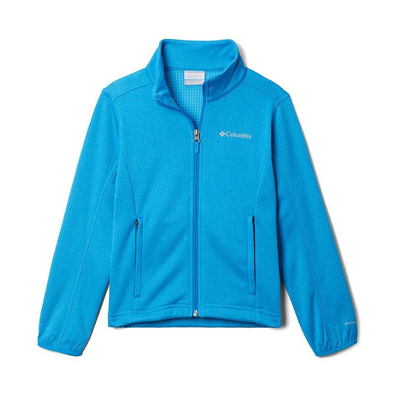 Columbia Kids' Park View™ Fleece Full Zip Compass Blue Heather 1 Columbia Kids' Park View™ Fleece Full Zip Compass Blue Heather