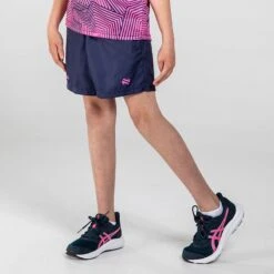 Kids' Carly Woven Leisure Shorts Marine / Pink