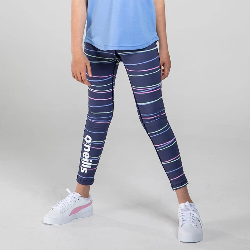 Kids' Rosie Full Length Leggings Purple / Green / Pink 1 Kids' Rosie Full Length Leggings Purple / Green / Pink