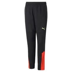 Puma Kids' Individual Training Bottoms Black / Coral