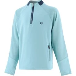 O'Neills Kids' Adapt Brushed Half Zip Top Blue / Marine