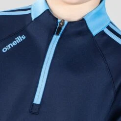 Kids' Ohio Hybrid Half Zip Top Marine / Sky -Columbia Sales Store am3a1558