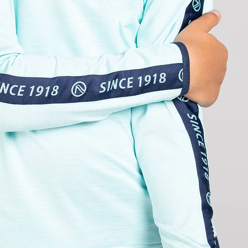 Kids' Defender Brushed Half Zip Top Green / Marine / Green 4 Kids' Defender Brushed Half Zip Top Green / Marine / Green - Image 4