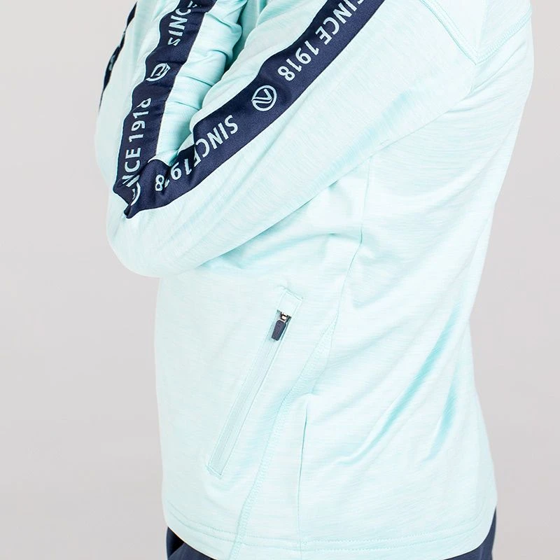 Kids' Defender Brushed Half Zip Top Green / Marine / Green 5 Kids' Defender Brushed Half Zip Top Green / Marine / Green - Image 5