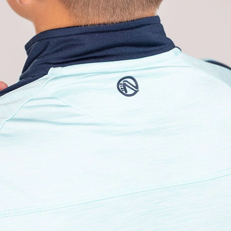 Kids' Defender Brushed Half Zip Top Green / Marine / Green 2 Kids' Defender Brushed Half Zip Top Green / Marine / Green - Image 2