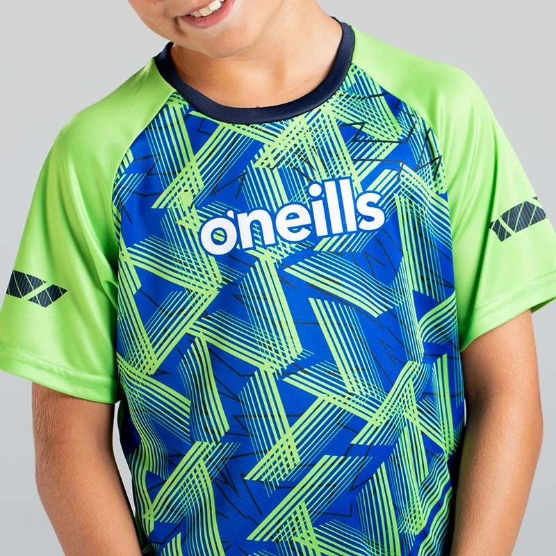 Kids' Coby T-Shirt Green / Marine / Royal 3 Kids' Coby T-Shirt Green / Marine / Royal - Image 3