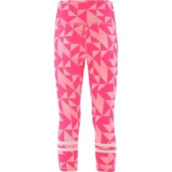 Kids' Aragon Capri Leggings Pink / White -Columbia Sales Store arag 052 2 gen pkwhxx kids 3