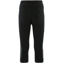 Kids' Ariana Capri Leggings Black / Silver -Columbia Sales Store ariana 052 capri lenght tights 21 blk slv kids 3