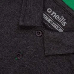 Kids' Aspen Polo Marl Black / Emerald -Columbia Sales Store aspen 05 polo marl blk emer trims 4 1 1