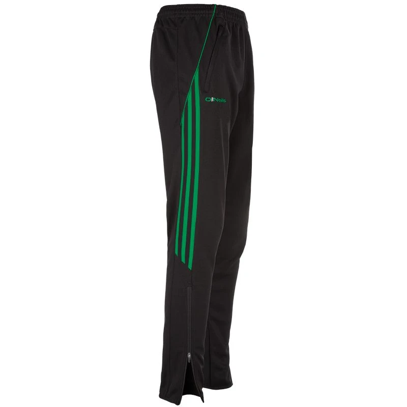 Kids' Aston Squad Skinny Pant Black / Green 1 Kids' Aston Squad Skinny Pant Black / Green