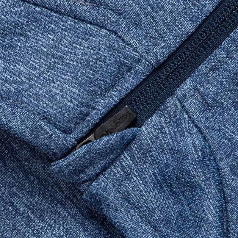 Kids' Auckland Squad Half Zip Top Marl Marine / Marine 5 Kids' Auckland Squad Half Zip Top Marl Marine / Marine - Image 5