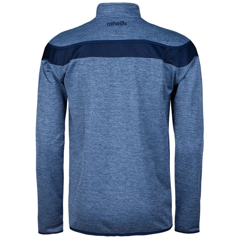 Kids' Auckland Squad Half Zip Top Marl Marine / Marine 2 Kids' Auckland Squad Half Zip Top Marl Marine / Marine - Image 2