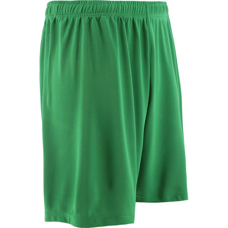 Kids' Aztec Soccer Shorts Green 2 Kids' Aztec Soccer Shorts Green - Image 2