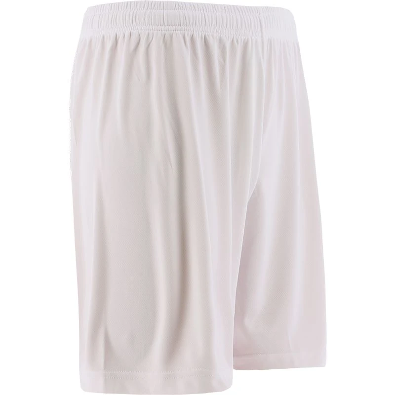 Kids' Aztec Soccer Shorts White 2 Kids' Aztec Soccer Shorts White - Image 2