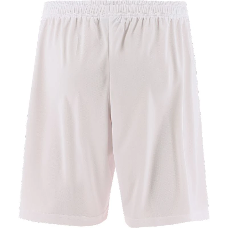 Kids' Aztec Soccer Shorts White 3 Kids' Aztec Soccer Shorts White - Image 3