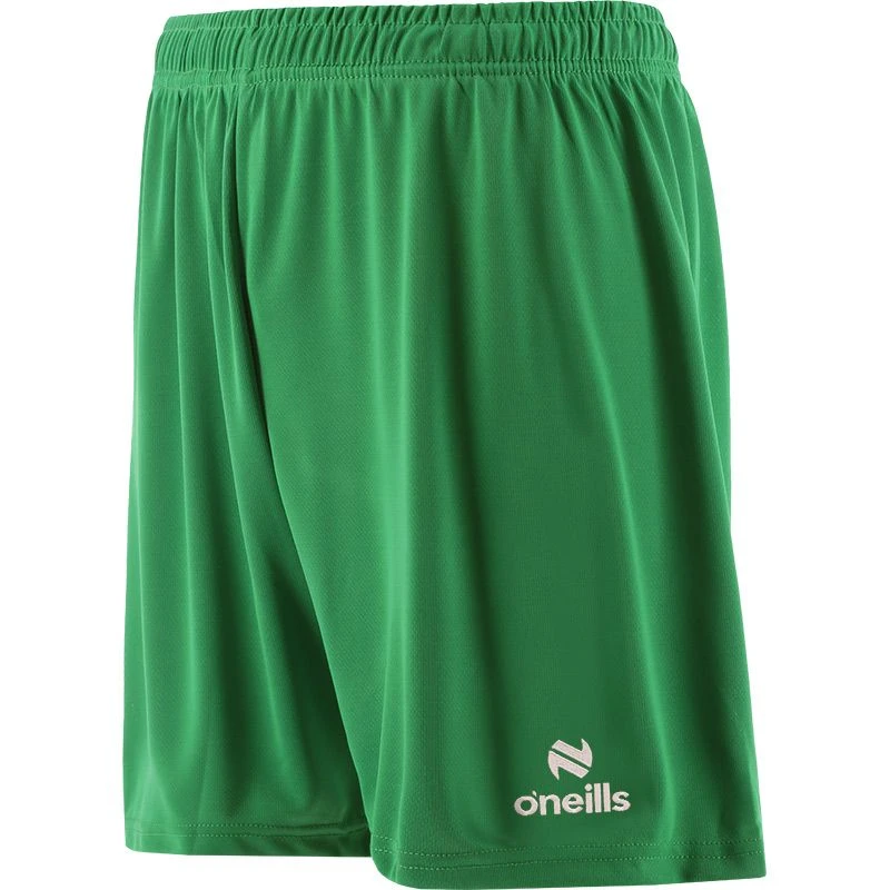 Kids' Aztec Soccer Shorts Green 1 Kids' Aztec Soccer Shorts Green