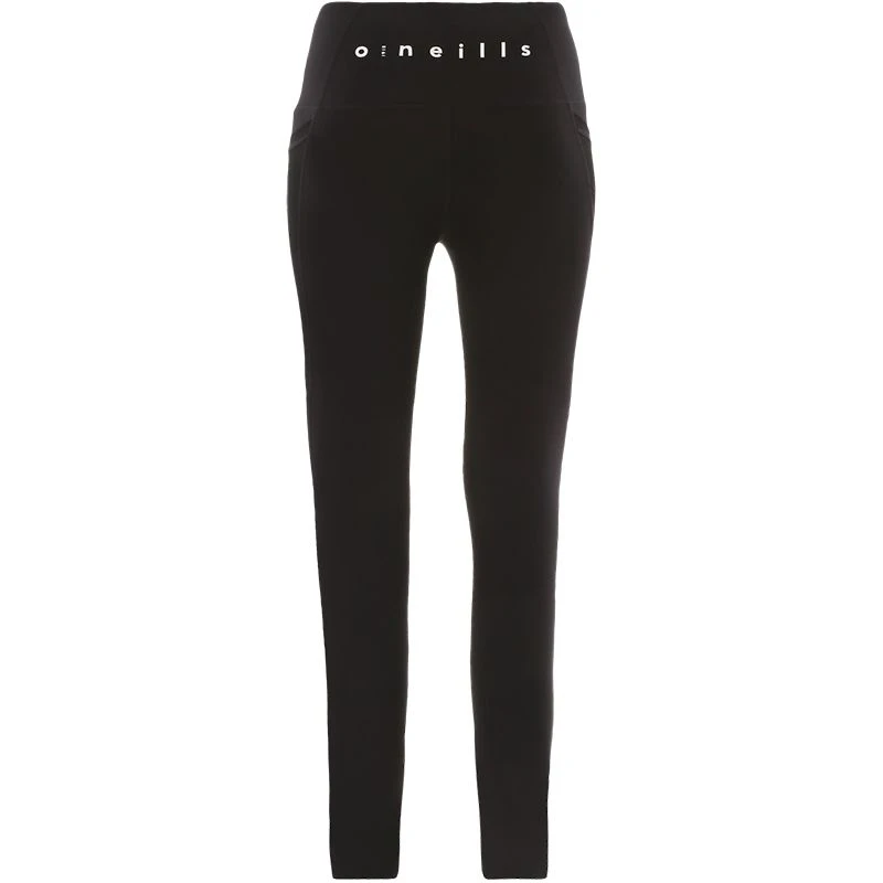 Kids' Carrie Full Length Leggings Black / White 3 Kids' Carrie Full Length Leggings Black / White - Image 3