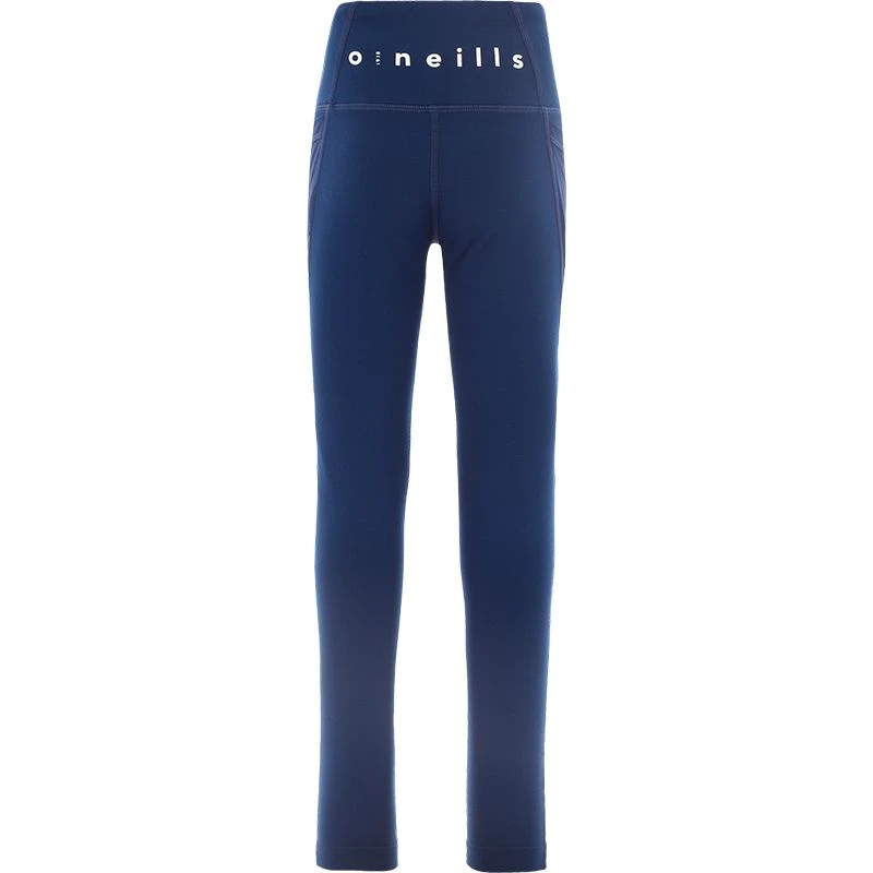 Kids' Carrie Full Length Leggings Marine / White 2 Kids' Carrie Full Length Leggings Marine / White - Image 2