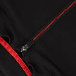 Kids' Cody Brushed Half Zip Top Black / Red / Black -Columbia Sales Store cody 184 0 gen bkr dbk adlts p 4 1