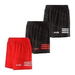 Kids' Connell Shorts 3 Pack Black / Red