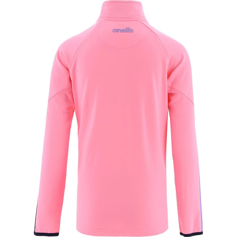 Kids' Dolmen Brushed Half Zip Top Pink / Marine / Purple 2 Kids' Dolmen Brushed Half Zip Top Pink / Marine / Purple - Image 2