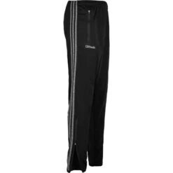 Kids' Durham 3 Stripe Squad Skinny Bottoms Black / Grey