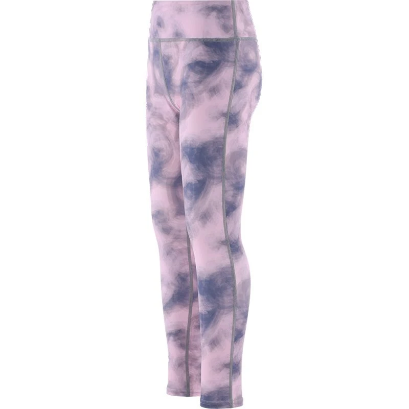 Kids' Emily Full Length Leggings Light Grey / Festival Bloom / Multi 1 Kids' Emily Full Length Leggings Light Grey / Festival Bloom / Multi