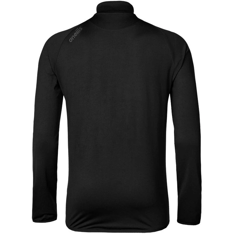 Kids' Foyle Brushed Half Zip Black 2 Kids' Foyle Brushed Half Zip Black - Image 2