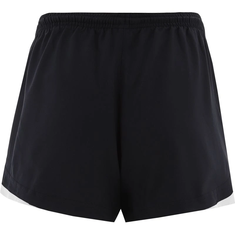 Kids' Kiera Sports Shorts Black / White 3 Kids' Kiera Sports Shorts Black / White - Image 3