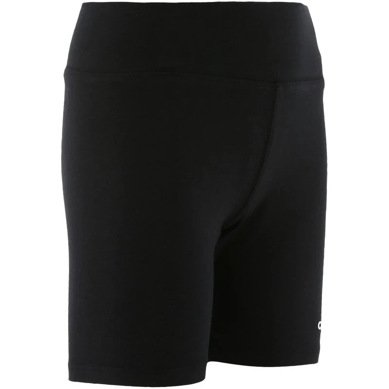 Kids' Kourtney Cotton Cycling Shorts Black / White 2 Kids' Kourtney Cotton Cycling Shorts Black / White - Image 2