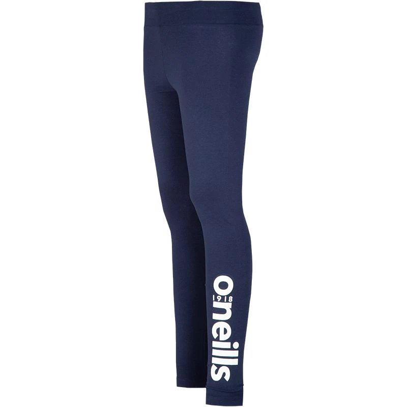 Kids' Kourtney Full Length Leggings Marine / White 1 Kids' Kourtney Full Length Leggings Marine / White