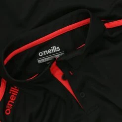 Kids' Loxton Polo Shirt Black / Red -Columbia Sales Store loxton 061 k20 polo blk red 2s 6 1