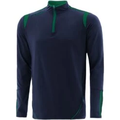 Kids' Loxton Brushed Half Zip Top Marine / Bottle