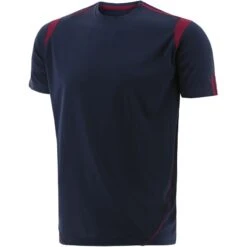 Kids' Loxton T-Shirt Marine / Maroon