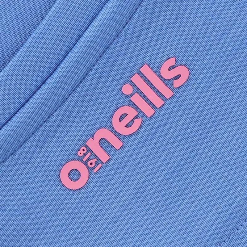 Kids' Madison V-Neck T-Shirt Blue / Pink 4 Kids' Madison V-Neck T-Shirt Blue / Pink - Image 4