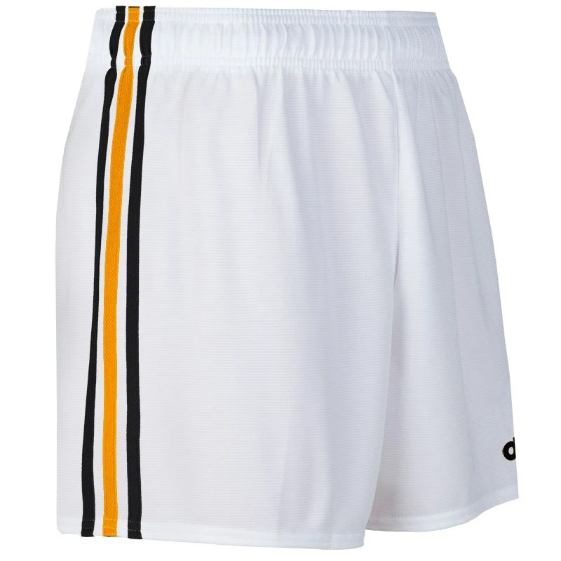 Kids' Mourne Shorts White / Black / Amber 2 Kids' Mourne Shorts White / Black / Amber - Image 2
