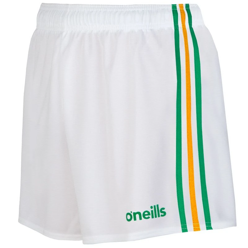Kids' Mourne Shorts White / Green / Amber 1 Kids' Mourne Shorts White / Green / Amber