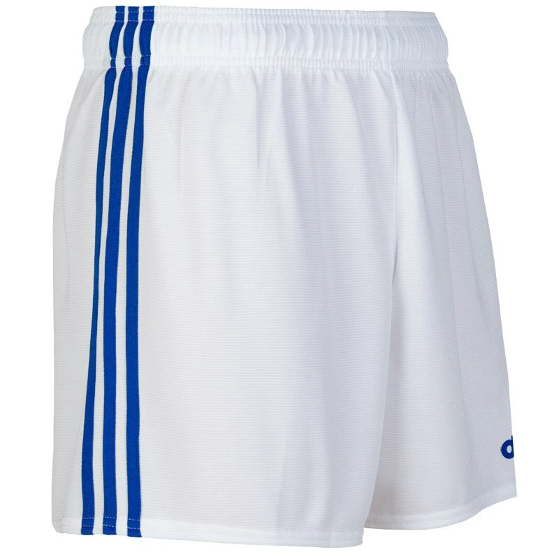 Kids' Mourne Shorts White / Royal 2 Kids' Mourne Shorts White / Royal - Image 2