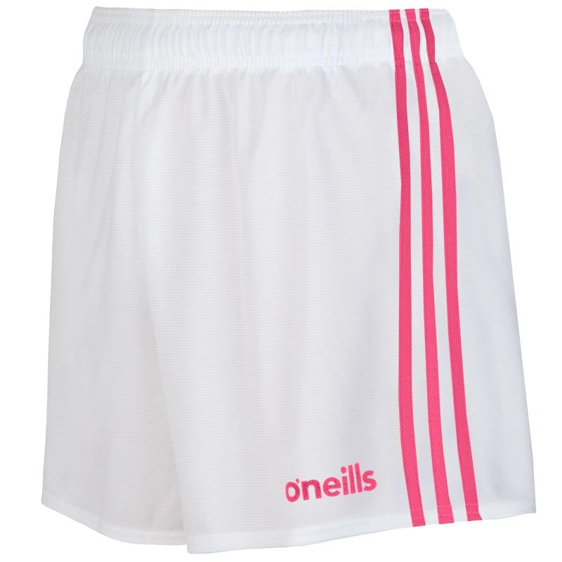 Kids' Mourne Shorts White / Pink 1 Kids' Mourne Shorts White / Pink