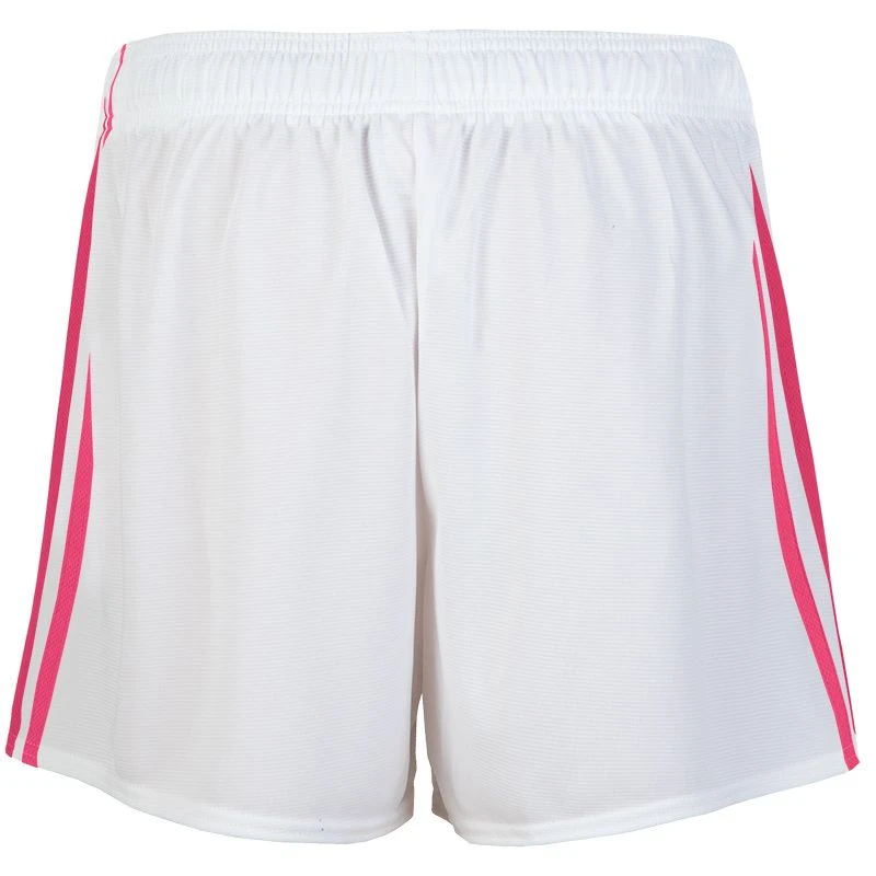 Kids' Mourne Shorts White / Pink 3 Kids' Mourne Shorts White / Pink - Image 3