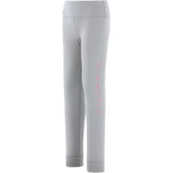 Kids' Natalie Full Length Leggings Grey / Pink -Columbia Sales Store nata 040 0 gen gypkxx kids p2 1 2