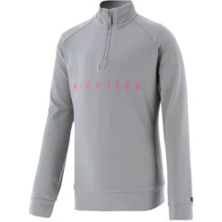 Kids' Natalie Half Zip Top Grey / Pink -Columbia Sales Store nata 273 0 gen gypkxx kids p1