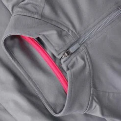 Kids' Natalie Half Zip Top Grey / Pink -Columbia Sales Store nata 273 0 gen gypkxx kids p5