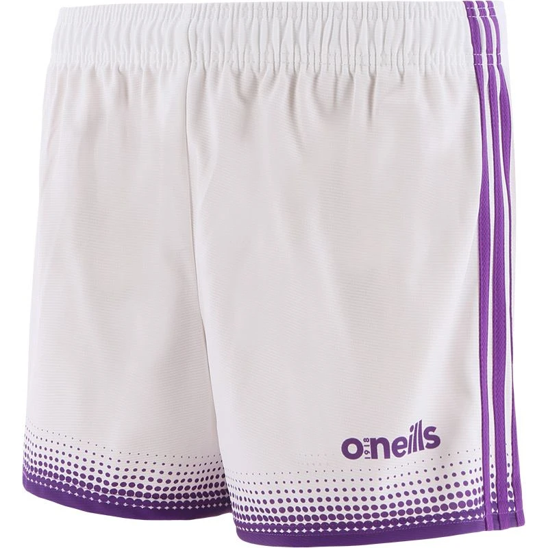 Kids' Nelson Shorts White / Purple 1 Kids' Nelson Shorts White / Purple