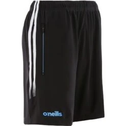 Kids' Nevada 2 Stripe Training Shorts Black / White / Sky