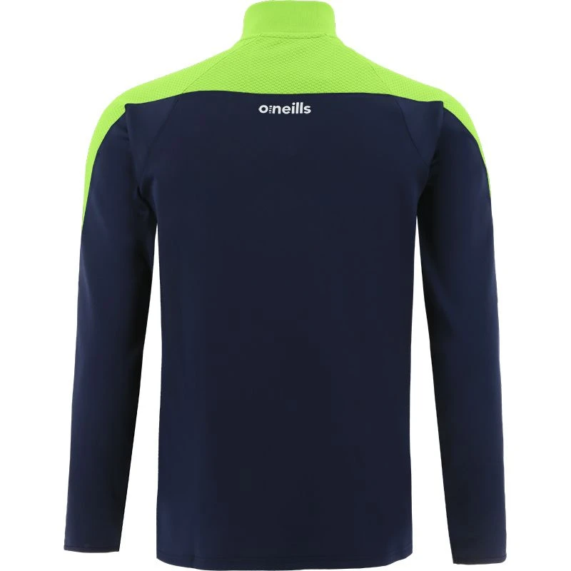 Kids' Nevada Hybrid Full Zip Top Marine / Green / White 2 Kids' Nevada Hybrid Full Zip Top Marine / Green / White - Image 2