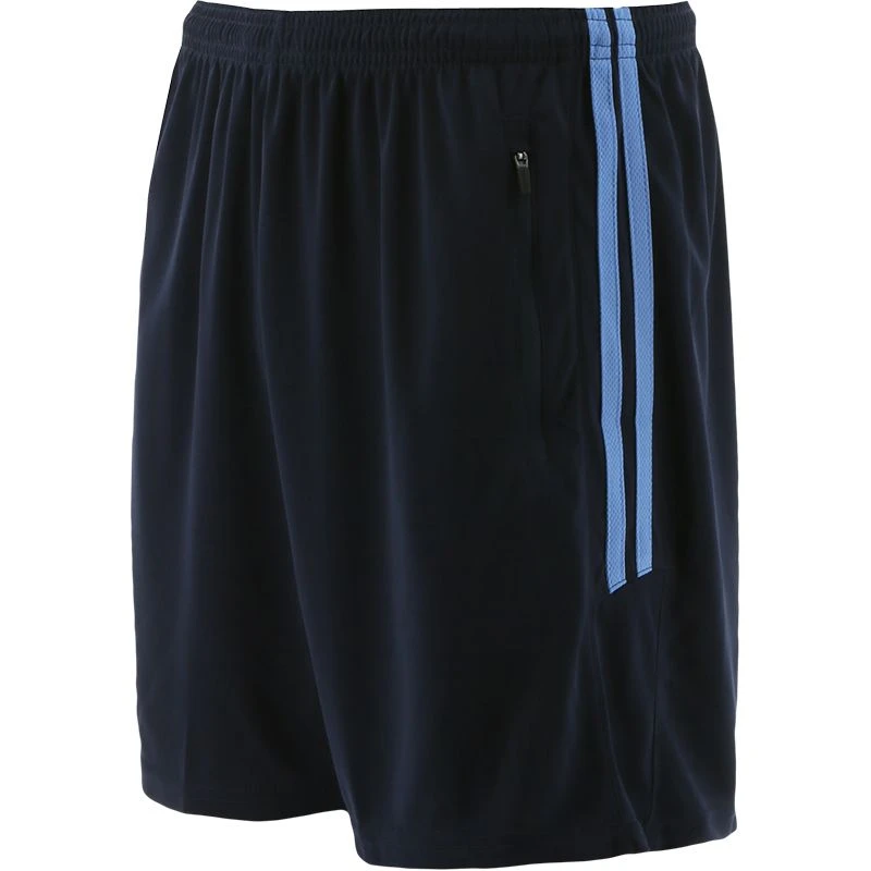 Kids' Nevis Training Shorts Marine / Sky 2 Kids' Nevis Training Shorts Marine / Sky - Image 2
