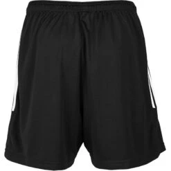 Kids' Nevis Training Shorts Black / White -Columbia Sales Store nevis49 poly short blk wht 2s 3 1