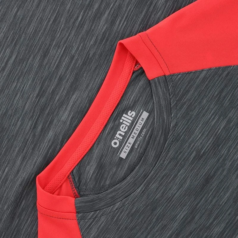 Kids' Oslo T-Shirt Black / Red / White 3 Kids' Oslo T-Shirt Black / Red / White - Image 3